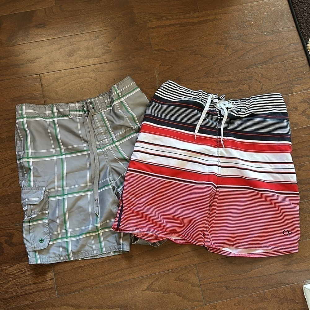 2 pair of Op Men’s Swimming Trunks
